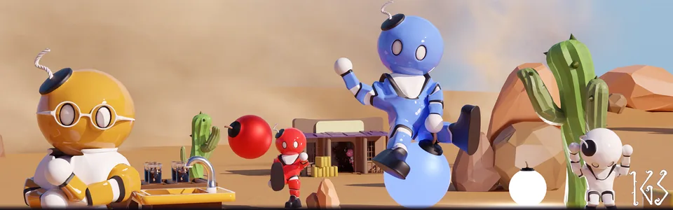 Atomic Blastman Game Banner