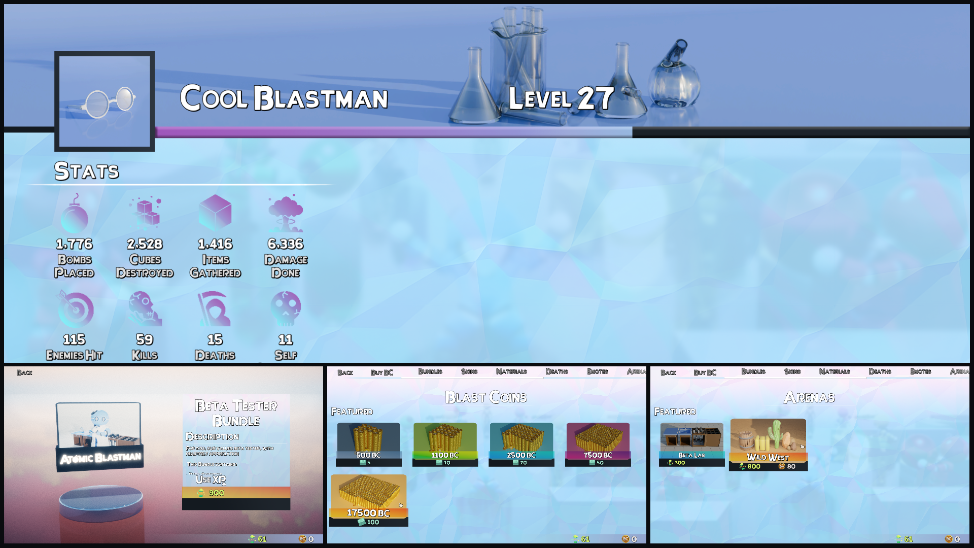 IGS Atomic Blastman User Interface
