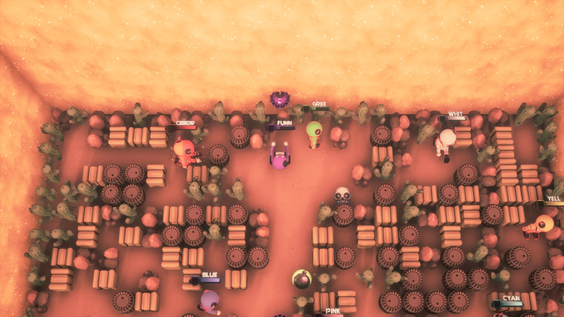 IGS Atomic Blastman Game Shot