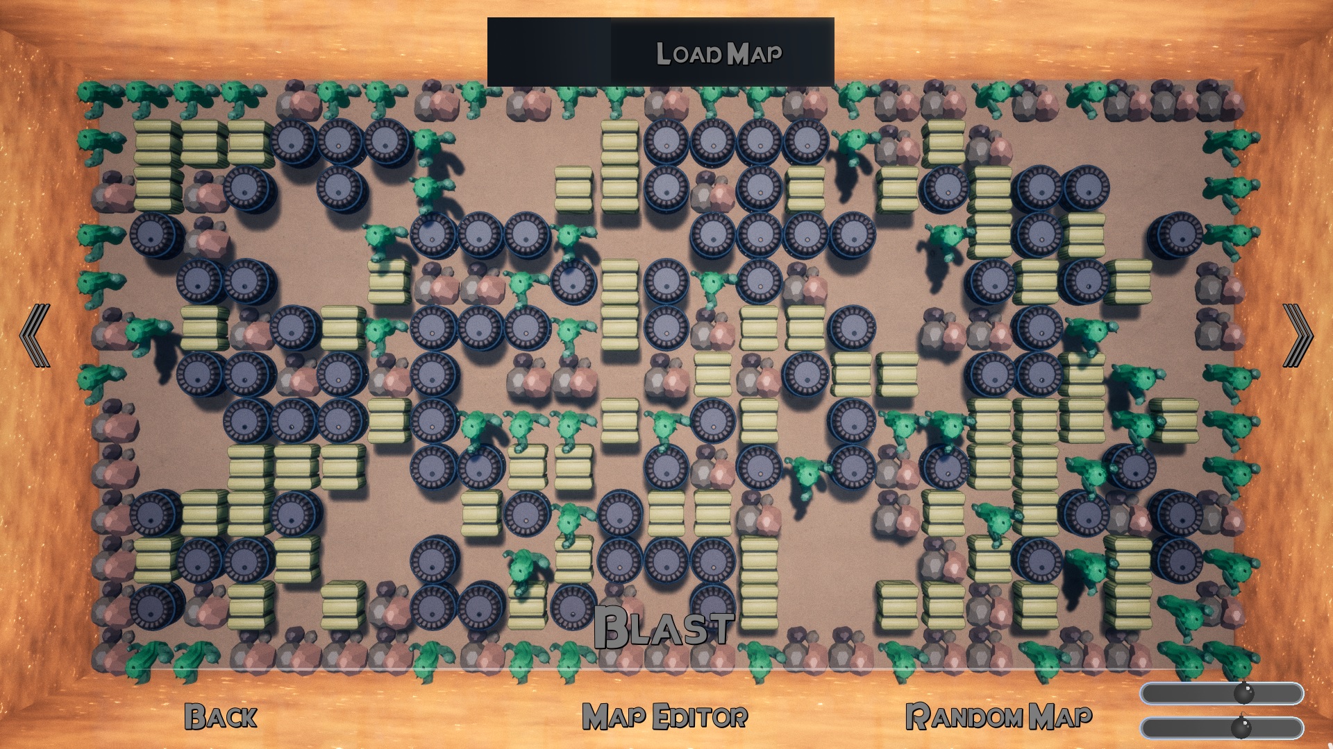 IGS Atomic Blastman Game Shot