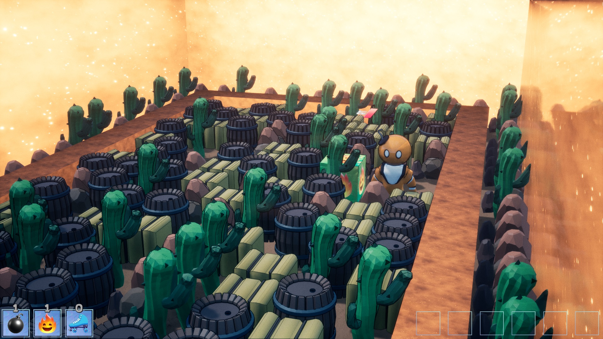 IGS Atomic Blastman Game Shot