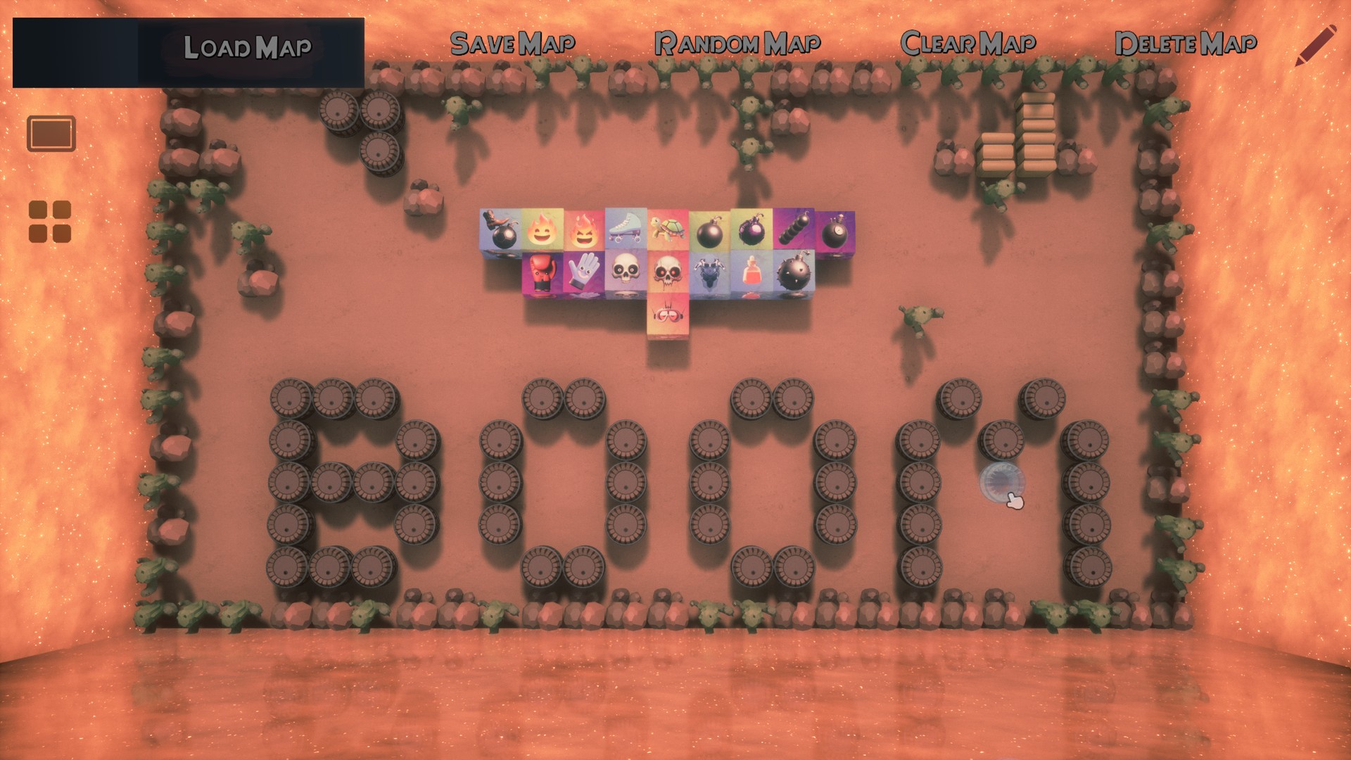 IGS Atomic Blastman Game Shot