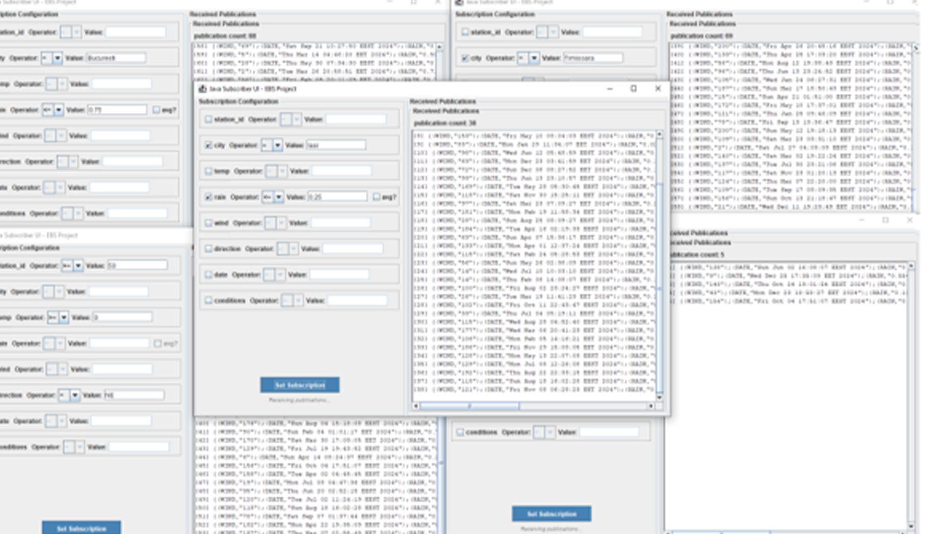 IGS Event Based System
